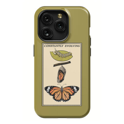 Constantly Evolving Monarch Butterfly Phone Case