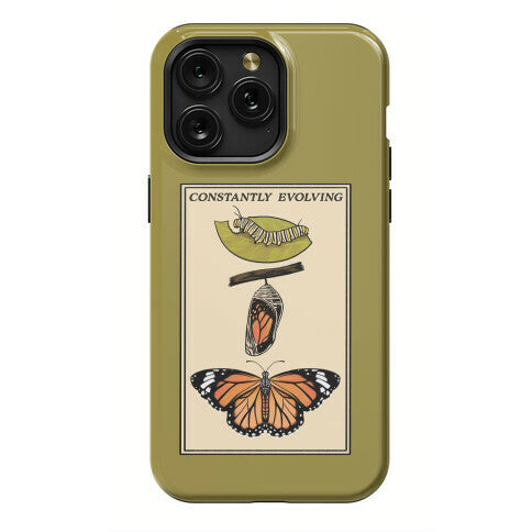 Constantly Evolving Monarch Butterfly Phone Case