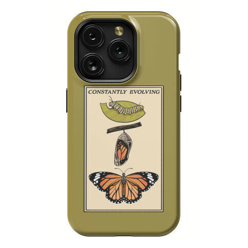 Constantly Evolving Monarch Butterfly Phone Case
