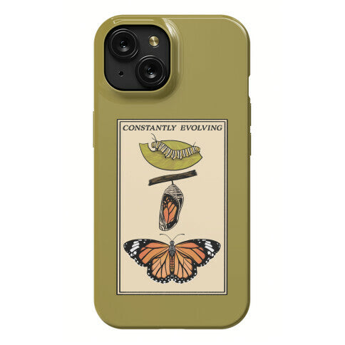 Constantly Evolving Monarch Butterfly Phone Case