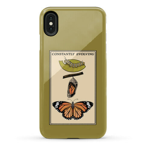 Constantly Evolving Monarch Butterfly Phone Case