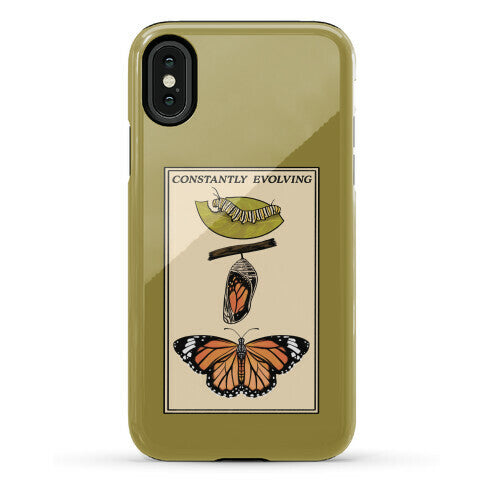Constantly Evolving Monarch Butterfly Phone Case