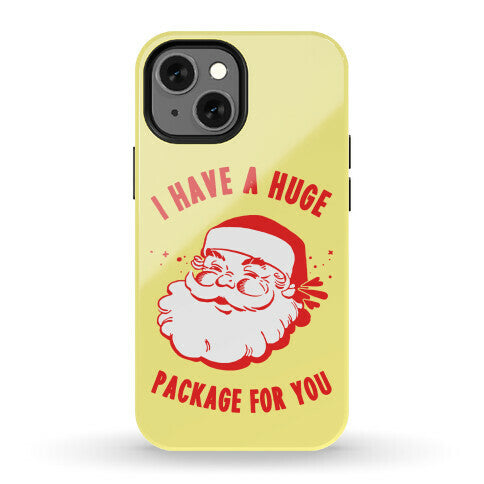I Have A Huge Package For You Santa Phone Case
