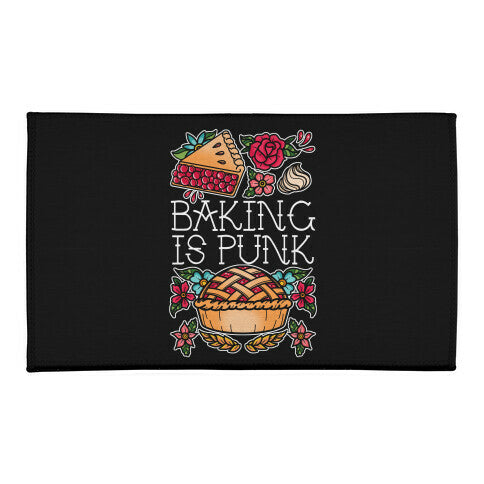 Baking Is Punk Welcome Mat