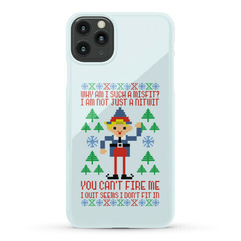 Why am I Such a Misfit I Am Not Just a Nitwit Phone Case