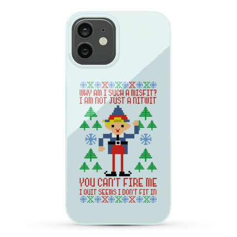 Why am I Such a Misfit I Am Not Just a Nitwit Phone Case