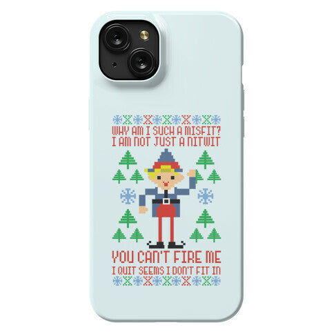 Why am I Such a Misfit I Am Not Just a Nitwit Phone Case