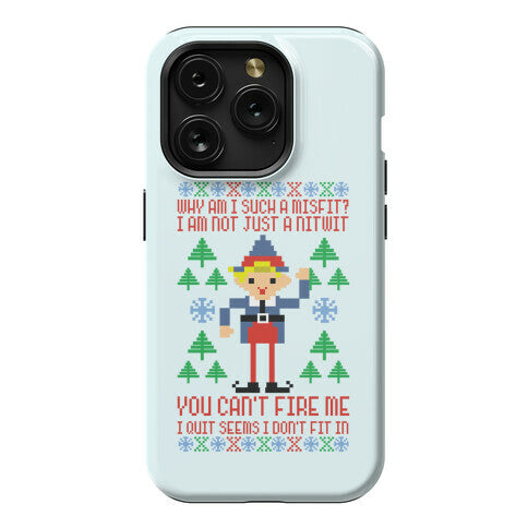 Why am I Such a Misfit I Am Not Just a Nitwit Phone Case