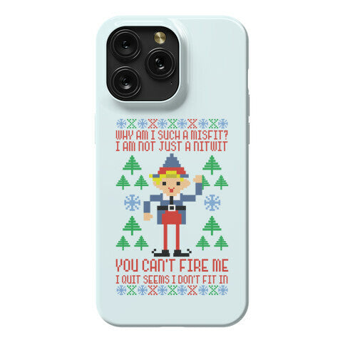 Why am I Such a Misfit I Am Not Just a Nitwit Phone Case