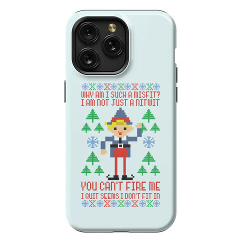 Why am I Such a Misfit I Am Not Just a Nitwit Phone Case