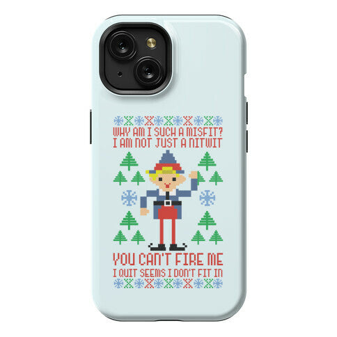 Why am I Such a Misfit I Am Not Just a Nitwit Phone Case
