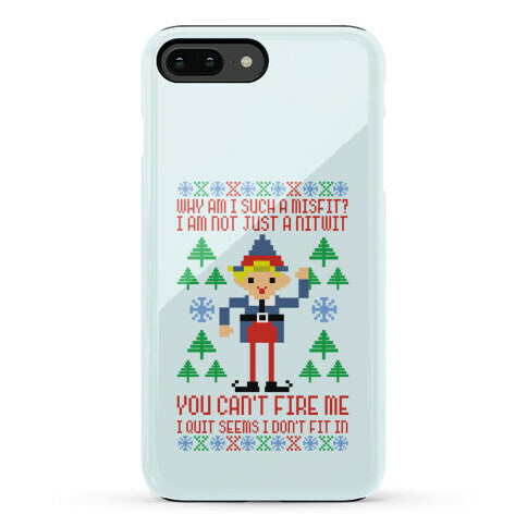 Why am I Such a Misfit I Am Not Just a Nitwit Phone Case