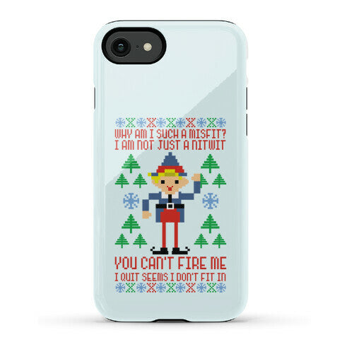 Why am I Such a Misfit I Am Not Just a Nitwit Phone Case