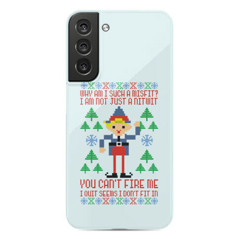 Why am I Such a Misfit I Am Not Just a Nitwit Phone Case