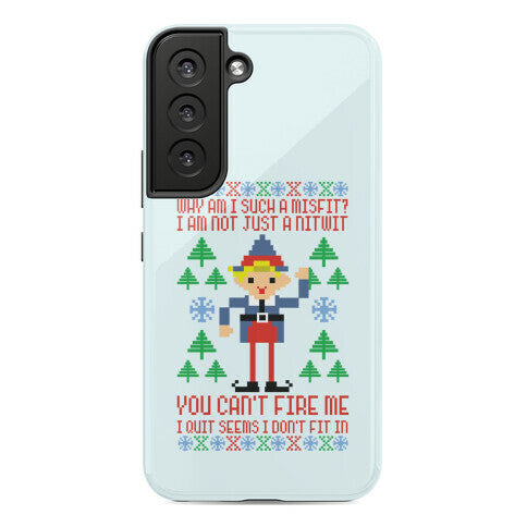 Why am I Such a Misfit I Am Not Just a Nitwit Phone Case