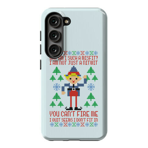 Why am I Such a Misfit I Am Not Just a Nitwit Phone Case