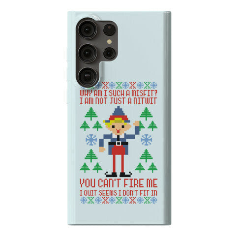 Why am I Such a Misfit I Am Not Just a Nitwit Phone Case