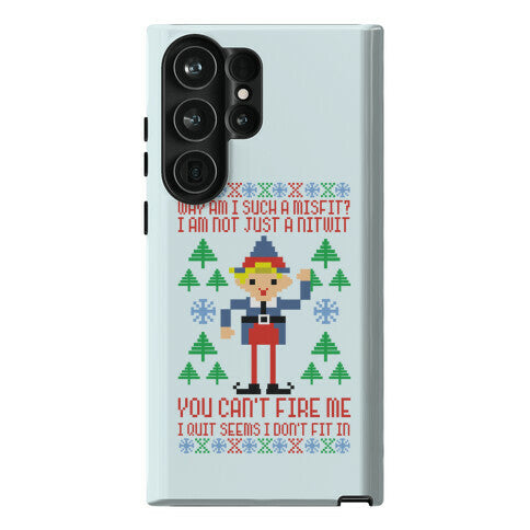 Why am I Such a Misfit I Am Not Just a Nitwit Phone Case