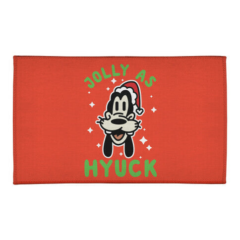Jolly As Hyuck Goofy Parody Welcome Mat