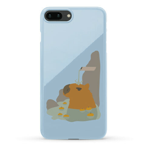Capybara Hot Spring Phone Case