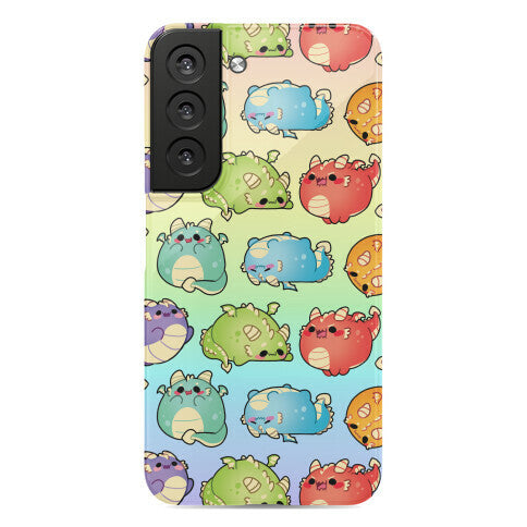 Kawaii Dragons Pattern Phone Case