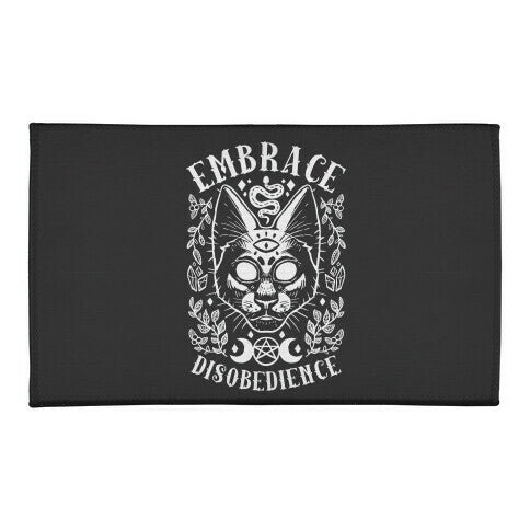 Embrace Disobedience Welcome Mat