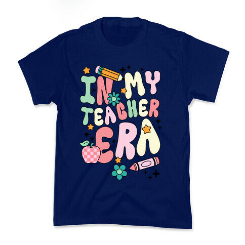 In My Teacher Era Kids Tee