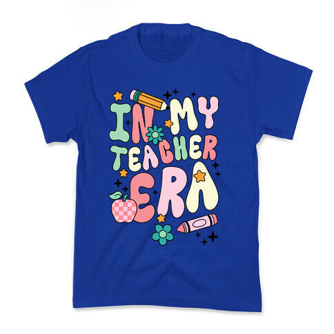 In My Teacher Era Kids Tee