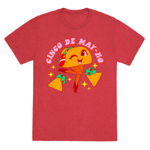 Cinco De May-Ho Unisex Triblend Tee
