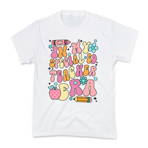 In My Special Ed Teacher Era Kids Tee