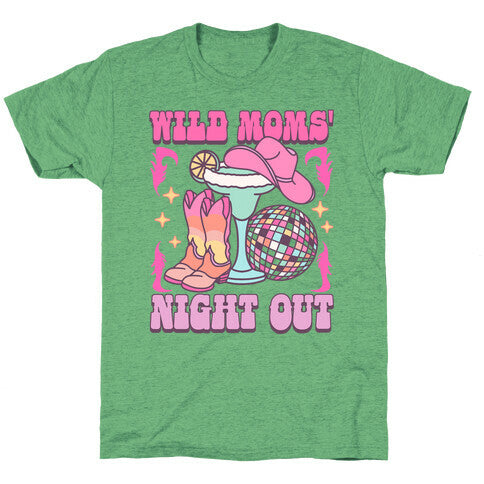 Wild Moms Night Out Unisex Triblend Tee