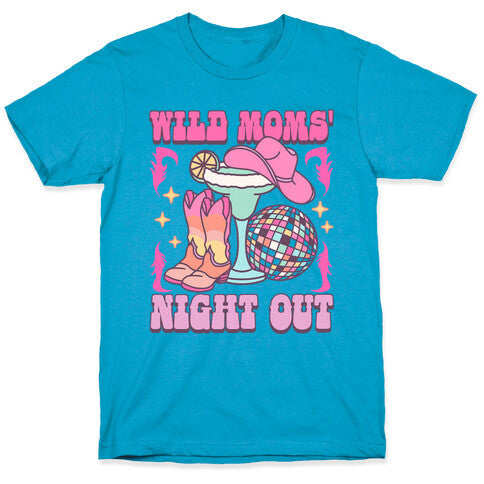 Wild Moms Night Out Unisex Triblend Tee
