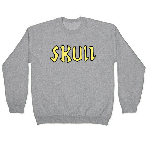 Skull Crewneck Sweatshirt