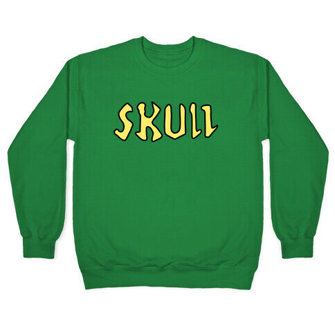 Skull Crewneck Sweatshirt