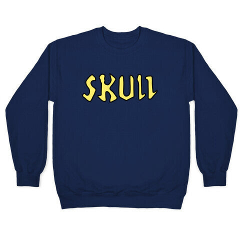 Skull Crewneck Sweatshirt