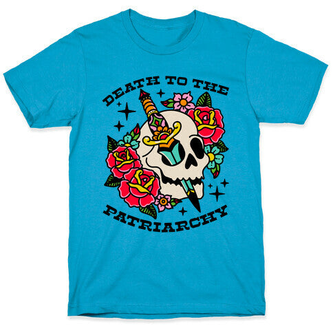 Death to The Patriarchy Unisex Triblend Tee