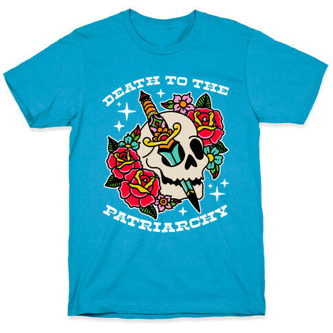 Death to The Patriarchy Unisex Triblend Tee