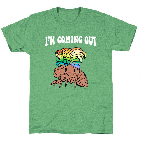 I'm Coming Out Unisex Triblend Tee