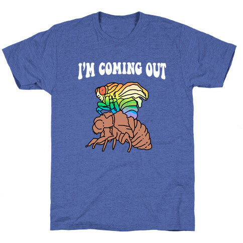 I'm Coming Out Unisex Triblend Tee