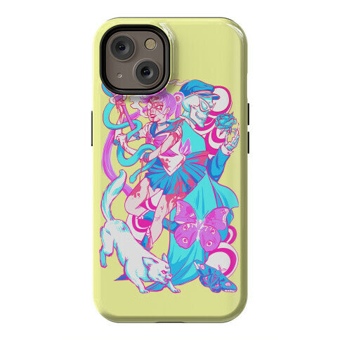 Rainbow Horror Senshi Parody Phone Case