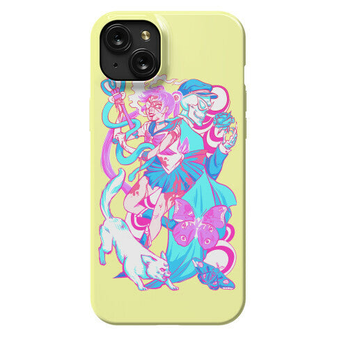 Rainbow Horror Senshi Parody Phone Case