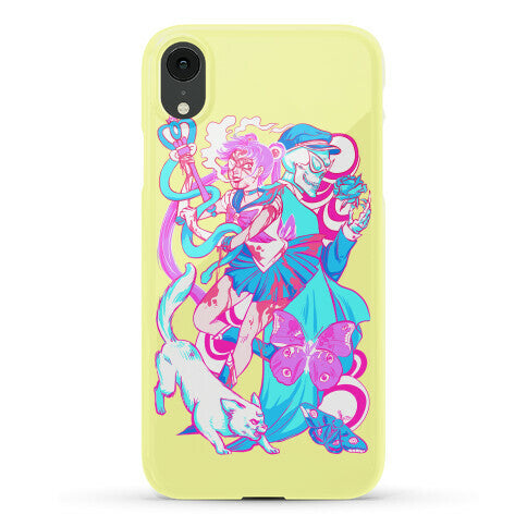 Rainbow Horror Senshi Parody Phone Case