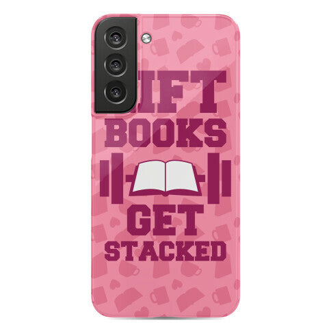 Lift Books, Get Stacked Phone Case