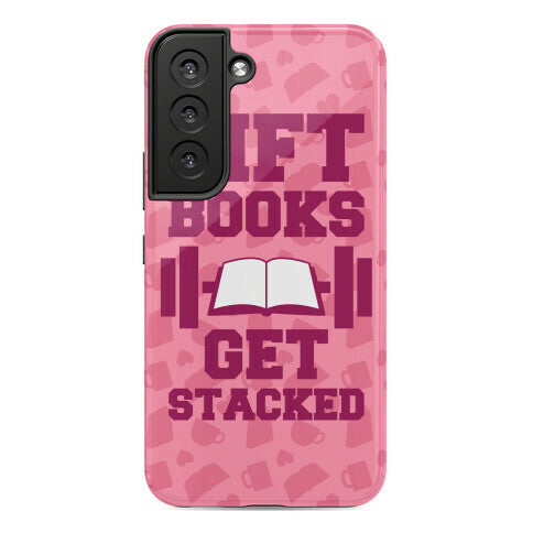 Lift Books, Get Stacked Phone Case