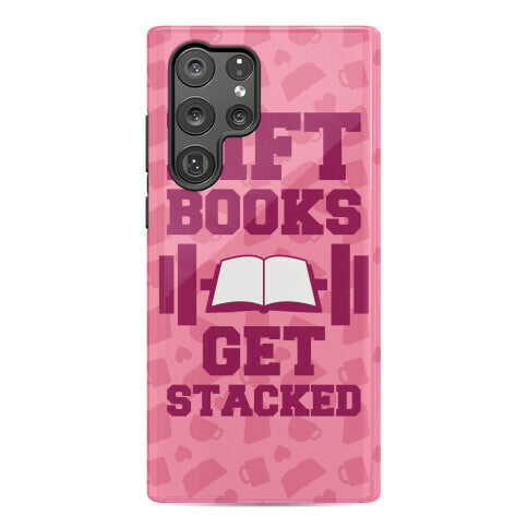 Lift Books, Get Stacked Phone Case