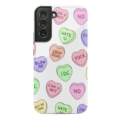 Conversation Hearts Phone Case