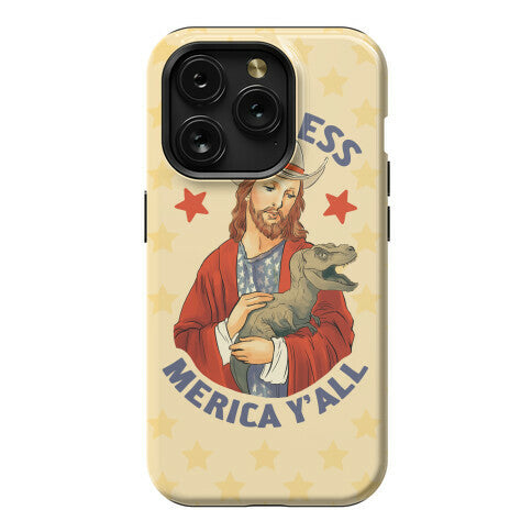 God Bless Merica Y'all Phone Case
