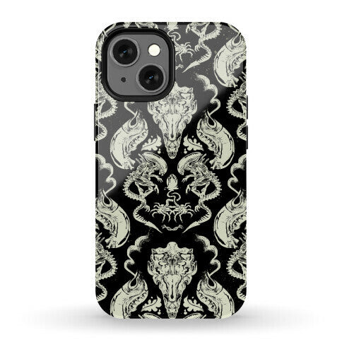 Alien Xenomorph Pattern Phone Case Phone Case