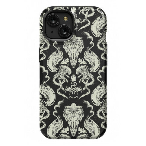 Alien Xenomorph Pattern Phone Case Phone Case