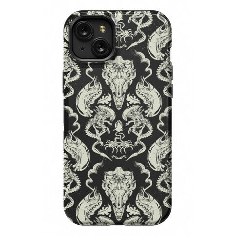 Alien Xenomorph Pattern Phone Case Phone Case